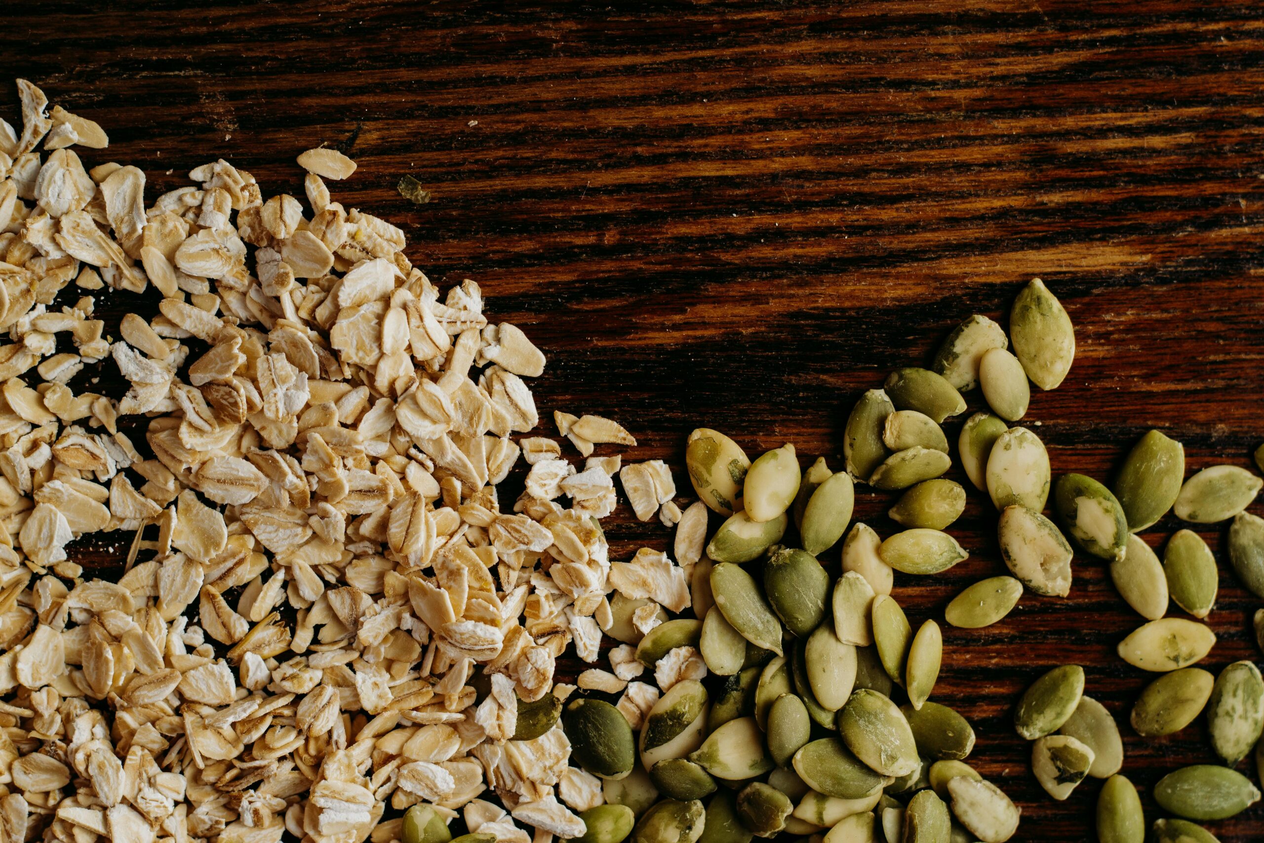 Oats on a table 