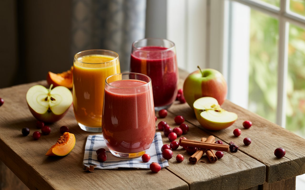 Healthy Fall Smoothies