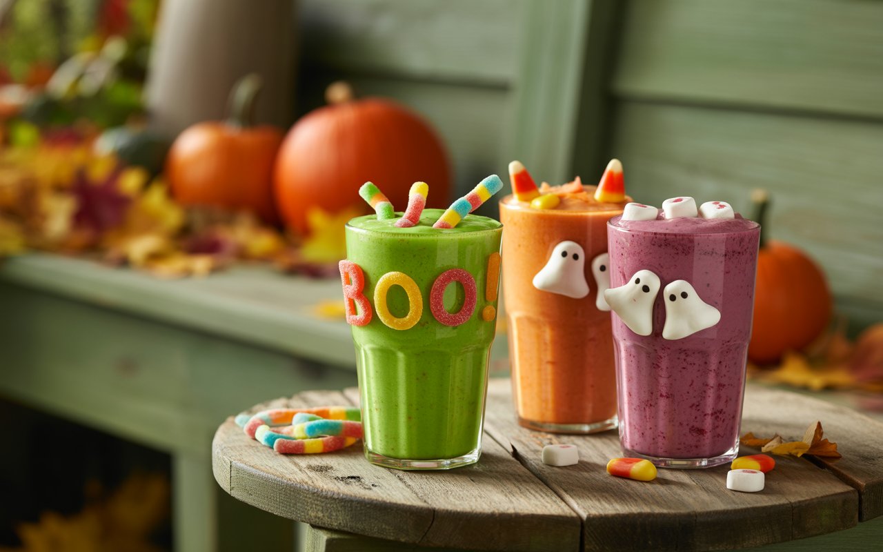 Halloween Smoothies for Kids