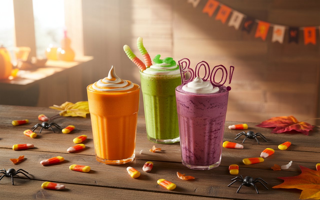 Halloween Smoothies for Kids 2