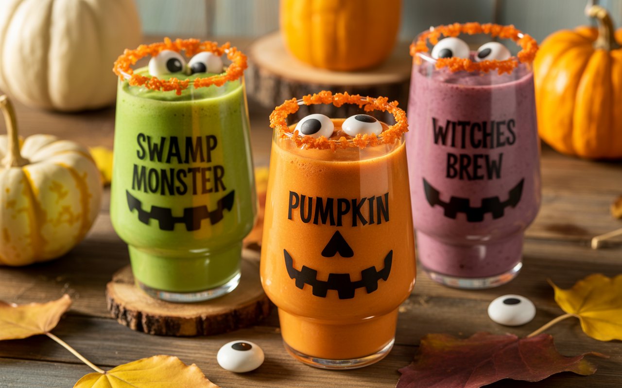Halloween Smoothies for Kids