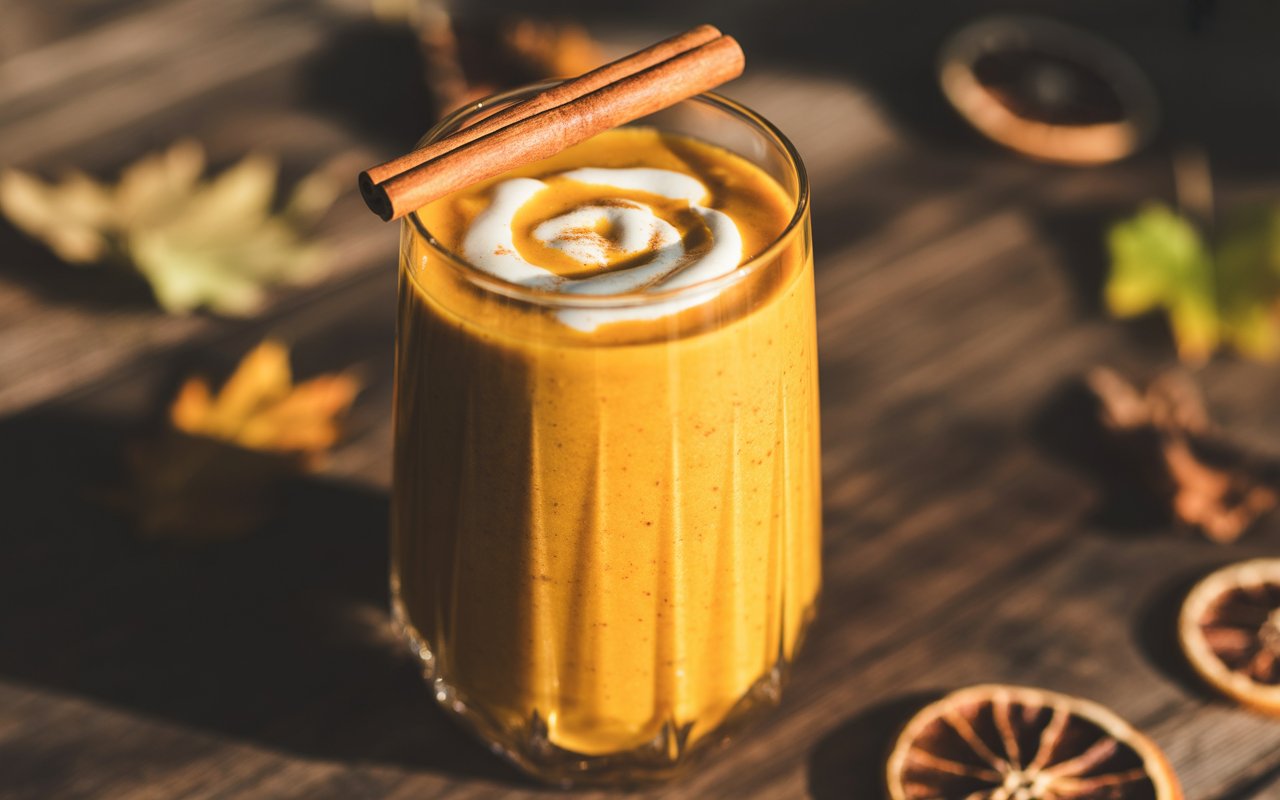 Leftover Pumpkin Smoothie 3