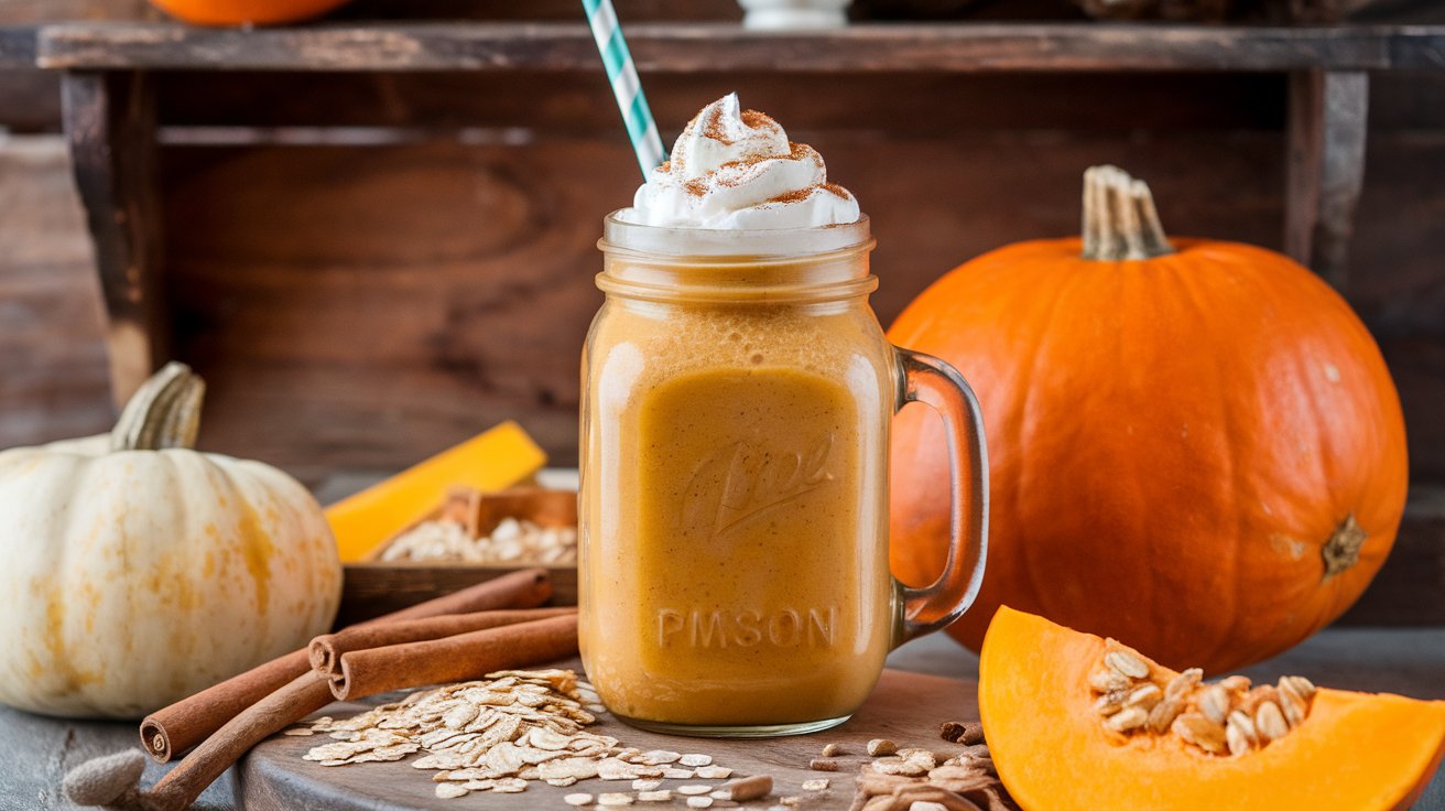 Pumpkin Protein Smoothie 3