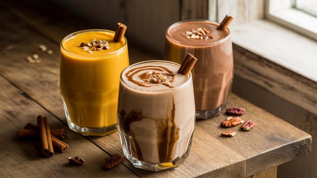 Pumpkin Spice Smoothies