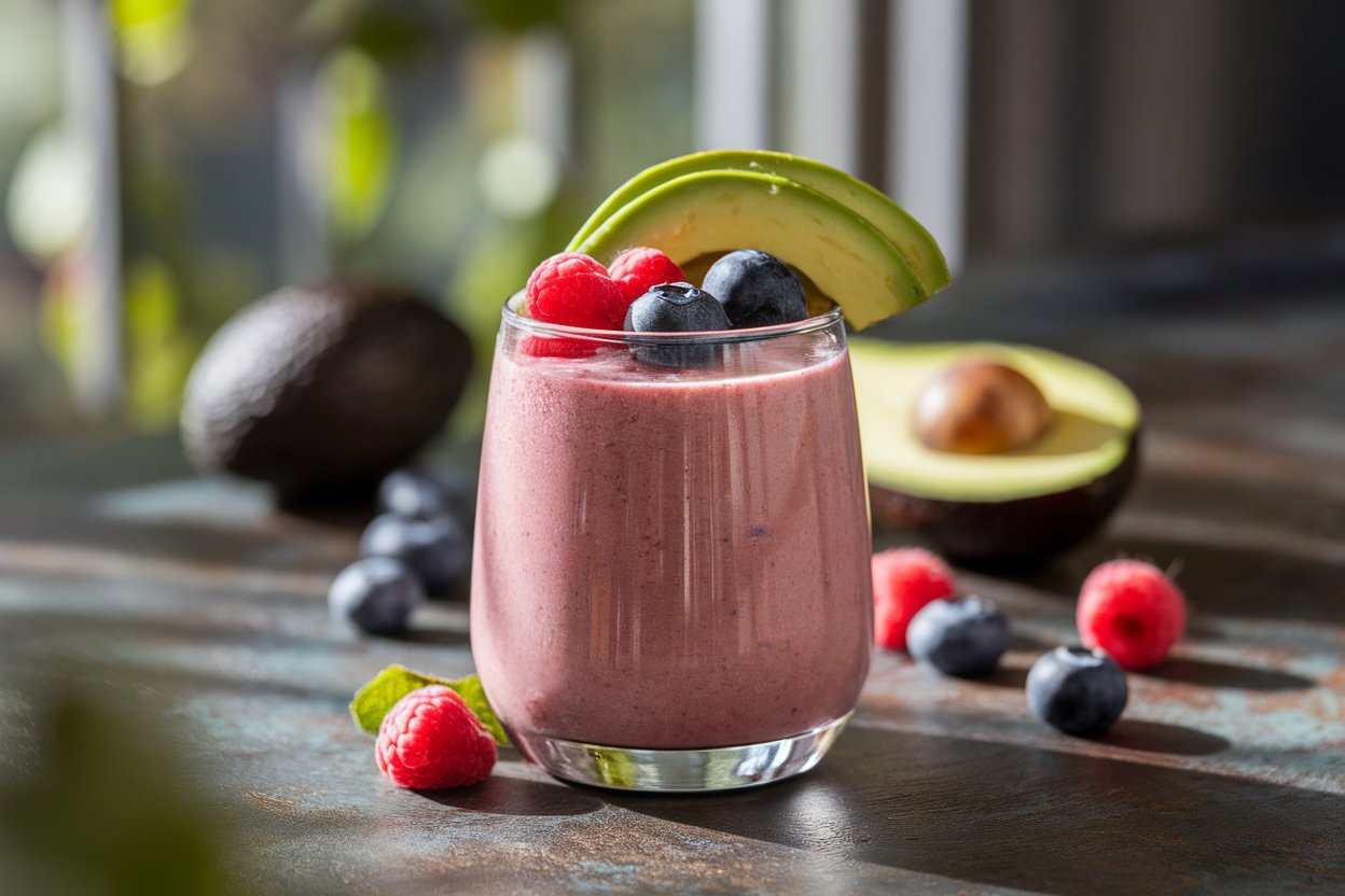 what makes a smoothie high-fiber 