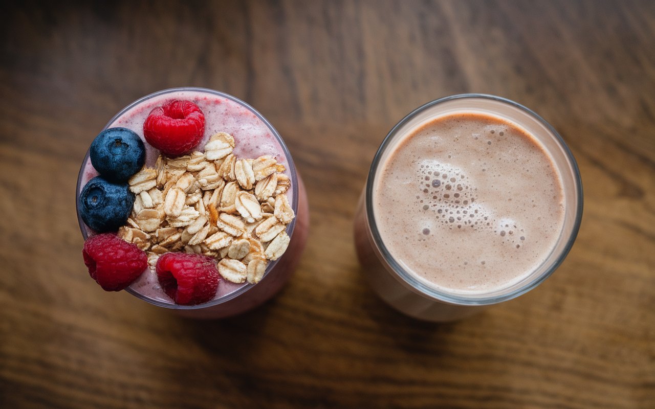 Meal Replacement Smoothies vs. Protein Shakes