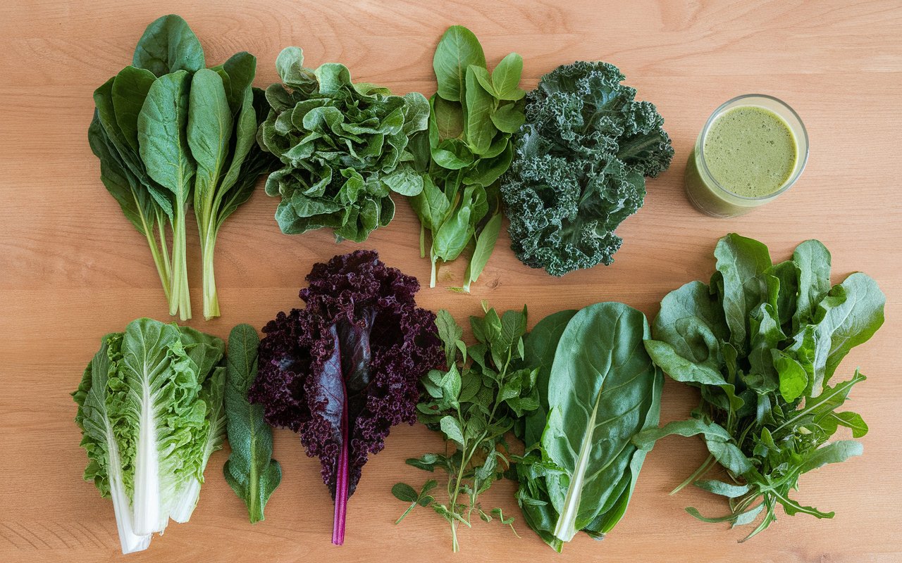 5 best greens for smoothies