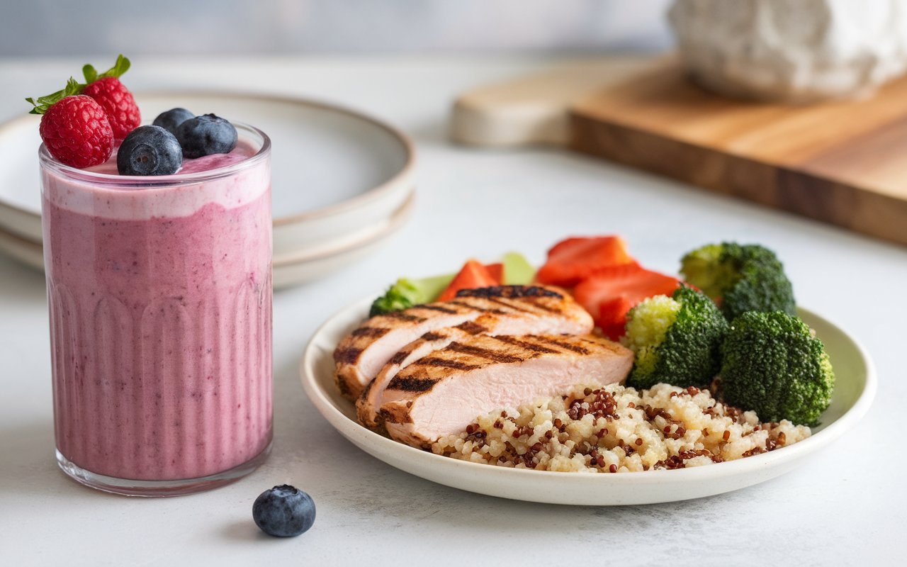 How to Combine Smoothies with Real Food for Sustainable Weight Loss