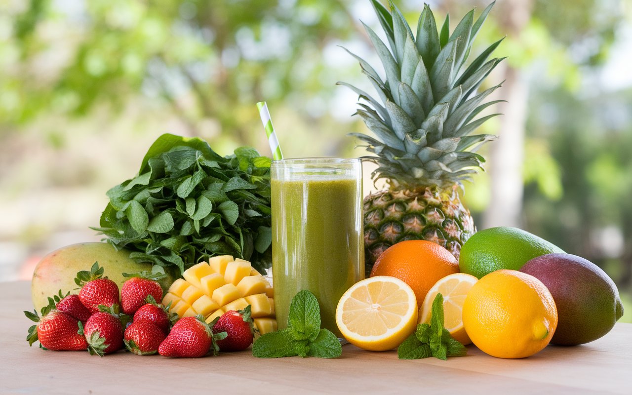 Healthy Spring Routine with Simple Smoothies