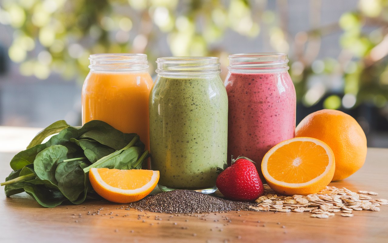 Glow-Up Vegan Smoothies