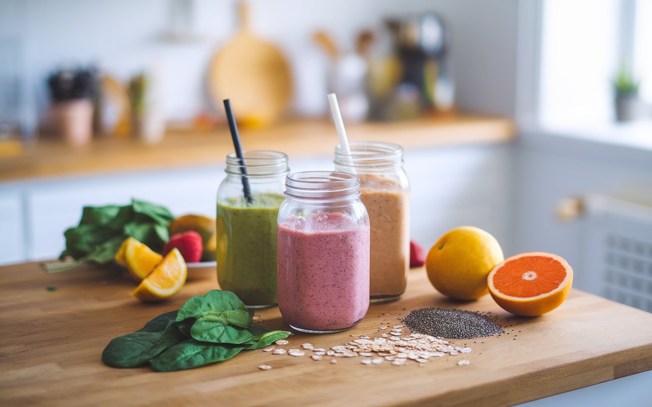 Light & Refreshing Vegan Smoothies